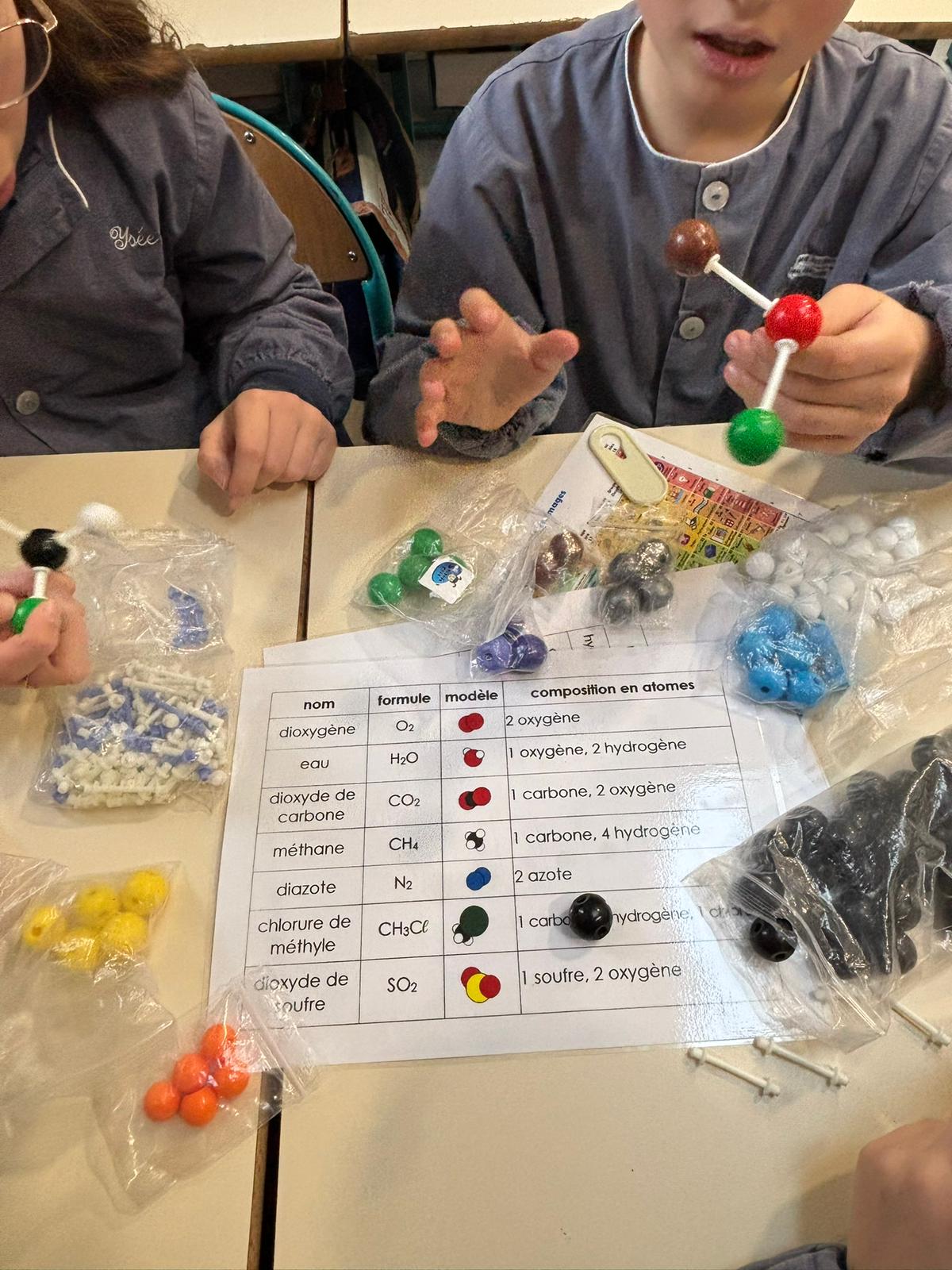 Ateliers de sciences en CM2