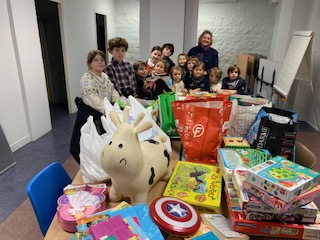 Grande collecte de jouets