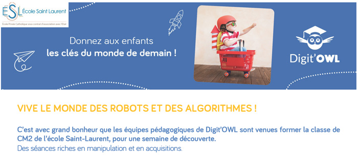 Vive le monde des robots et des algorithmes !