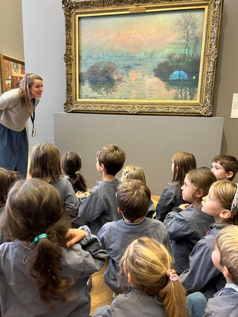 Sortie des CP au Musée du Petit Palais