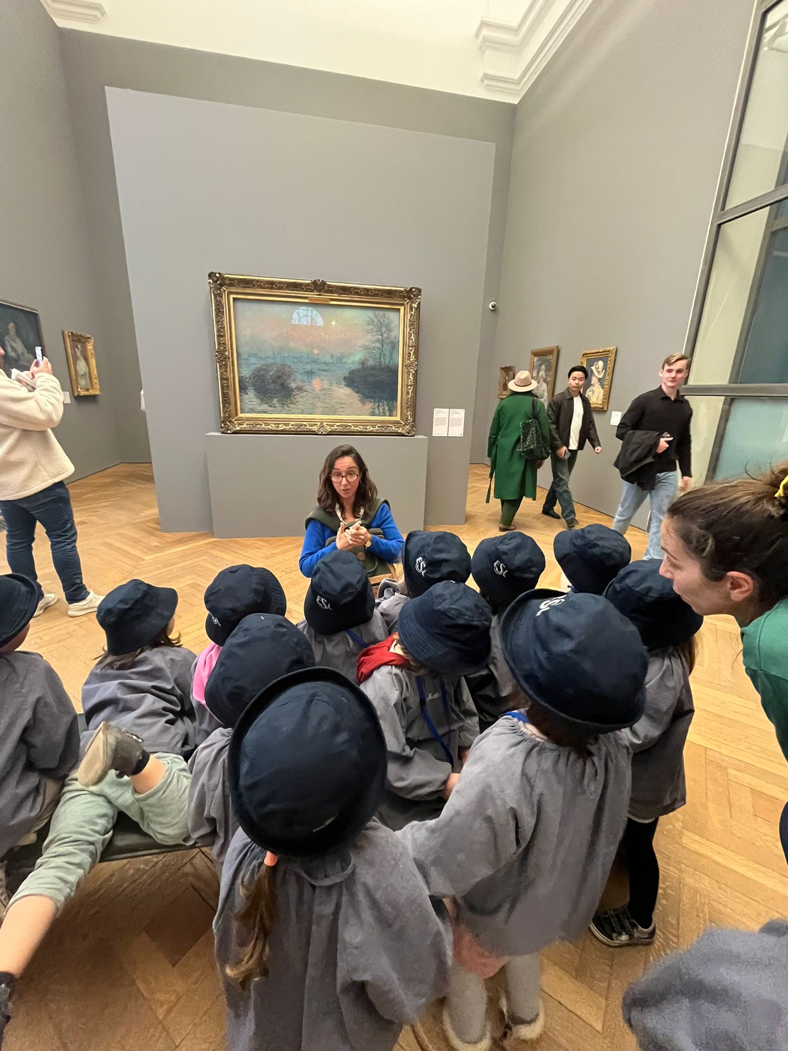 Visite au Petit Palais pour les moyennes section